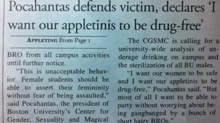 College Newspaper Editor Asked to Resign After Publishing Wildly Unfunny Sex Assault Parody